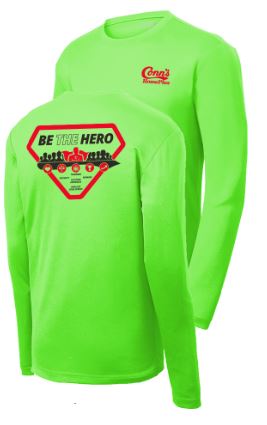Be the Hero Long Sleeve Sport Wick Tee 
